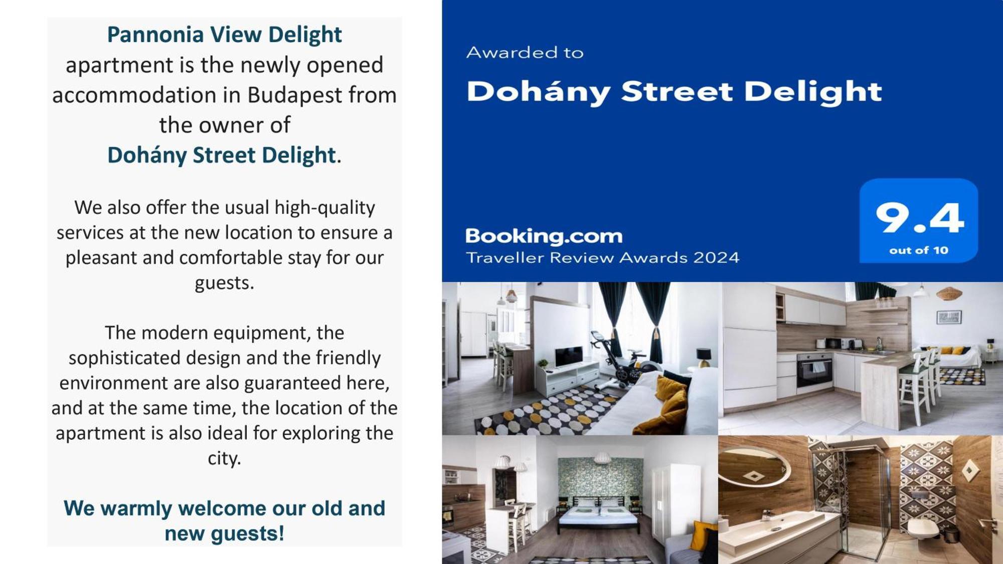 Pannonia View Delight Apartment Budapest Exterior photo